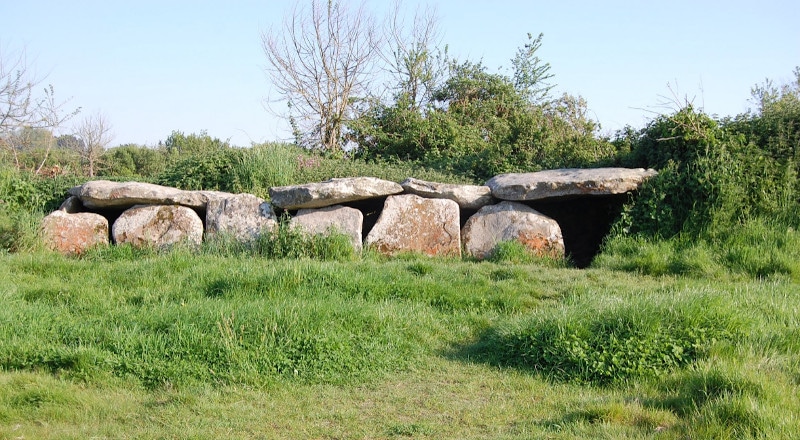 Patrimoine de la côte de granit rose - Allée couverte de Kerguntuil