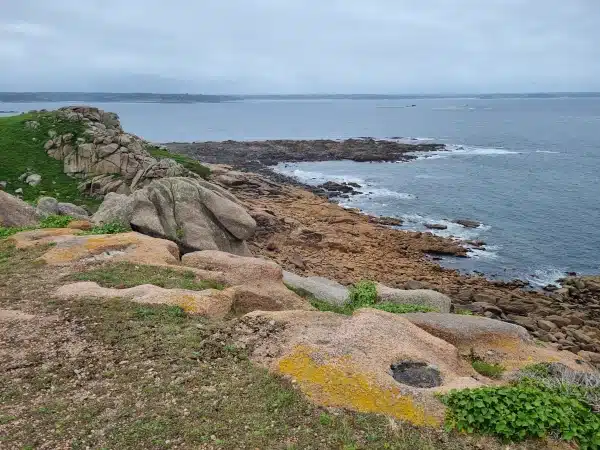 Vue sur Locquémeau et Locquirec